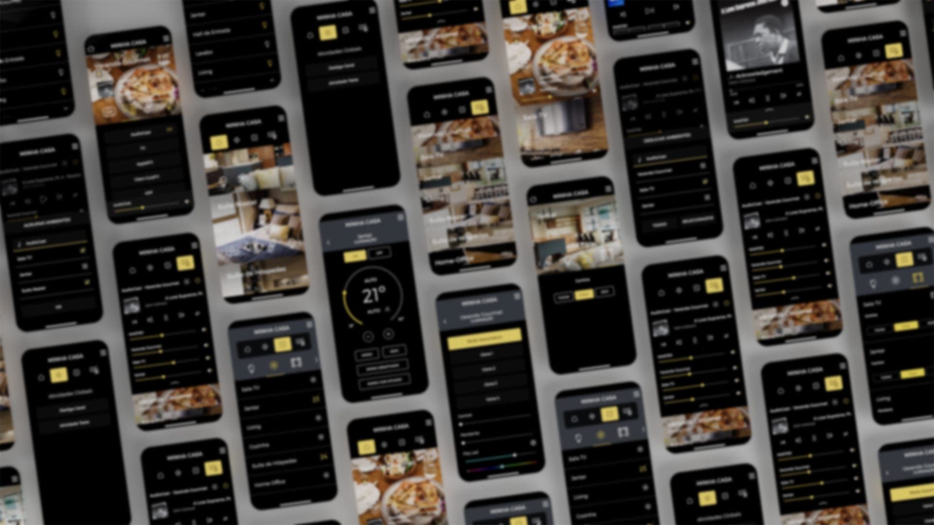 App de automação residencial — controle integrado de sistemas da casa